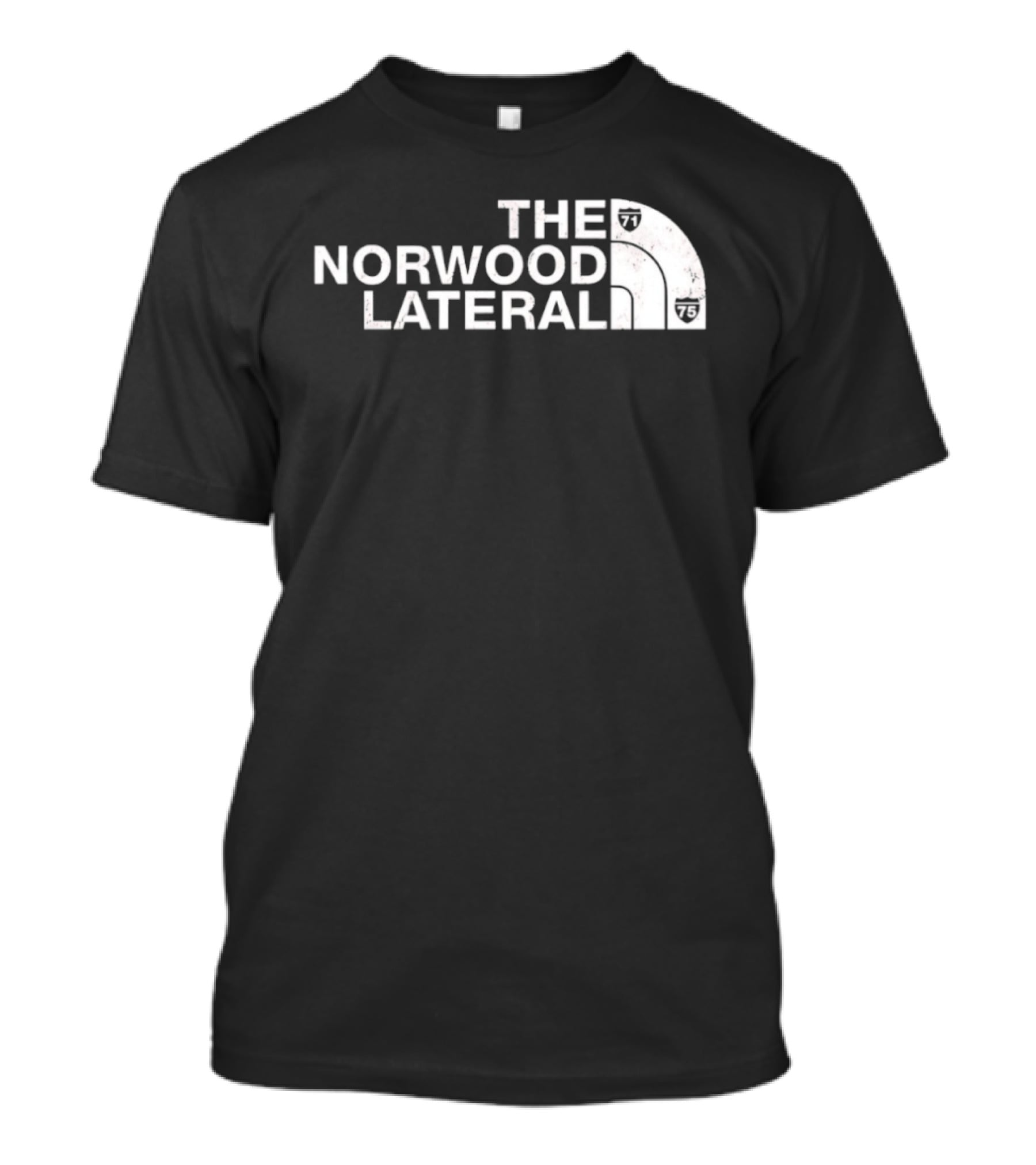 The Norwood Lateral The North Face Inspired Concept T-Shirt