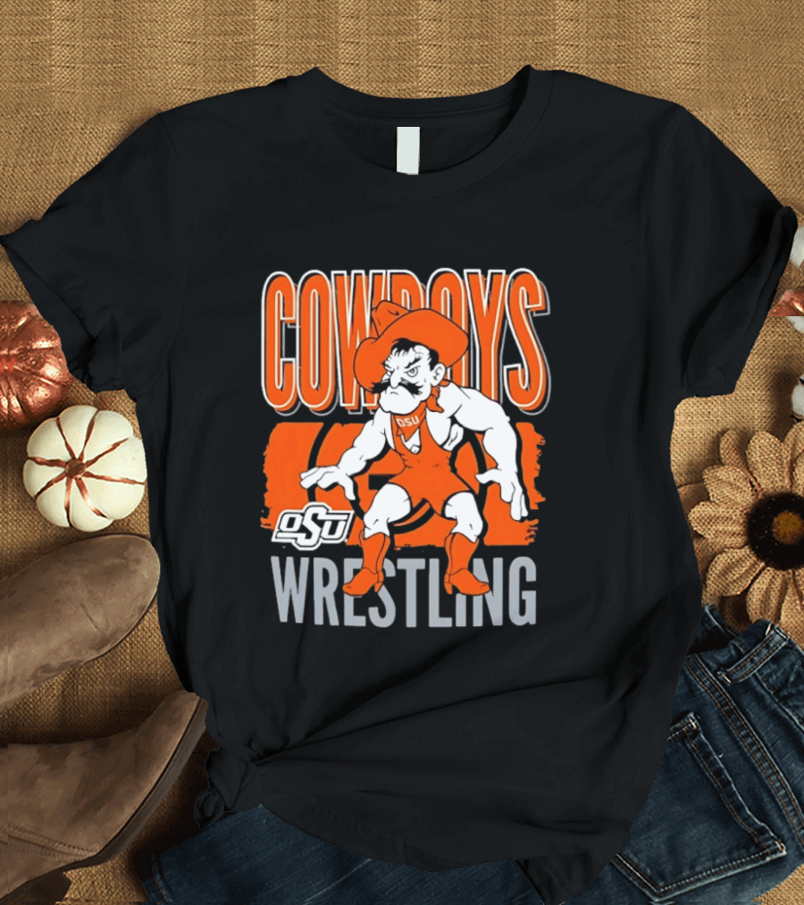 Cowboys OSU Wrestling Oklahoma State T-Shirt