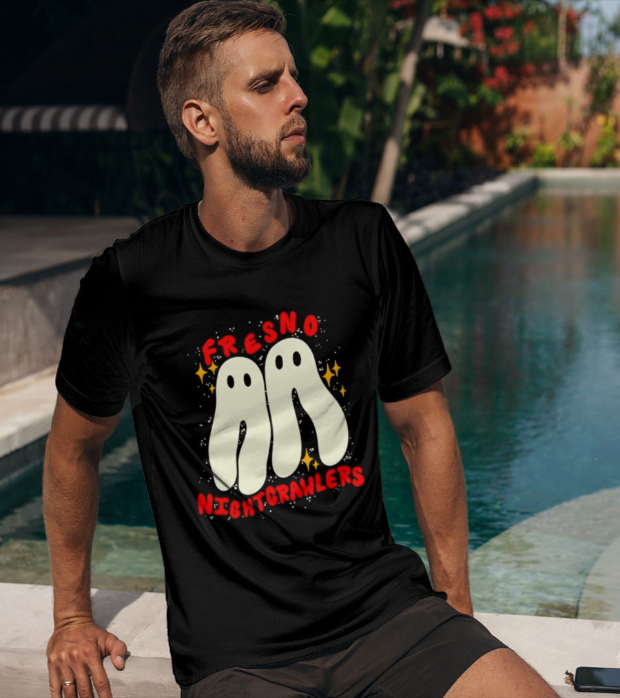 Fresno Nightcrawlers Ghost Legends Bright Starry Spirits T-Shirt