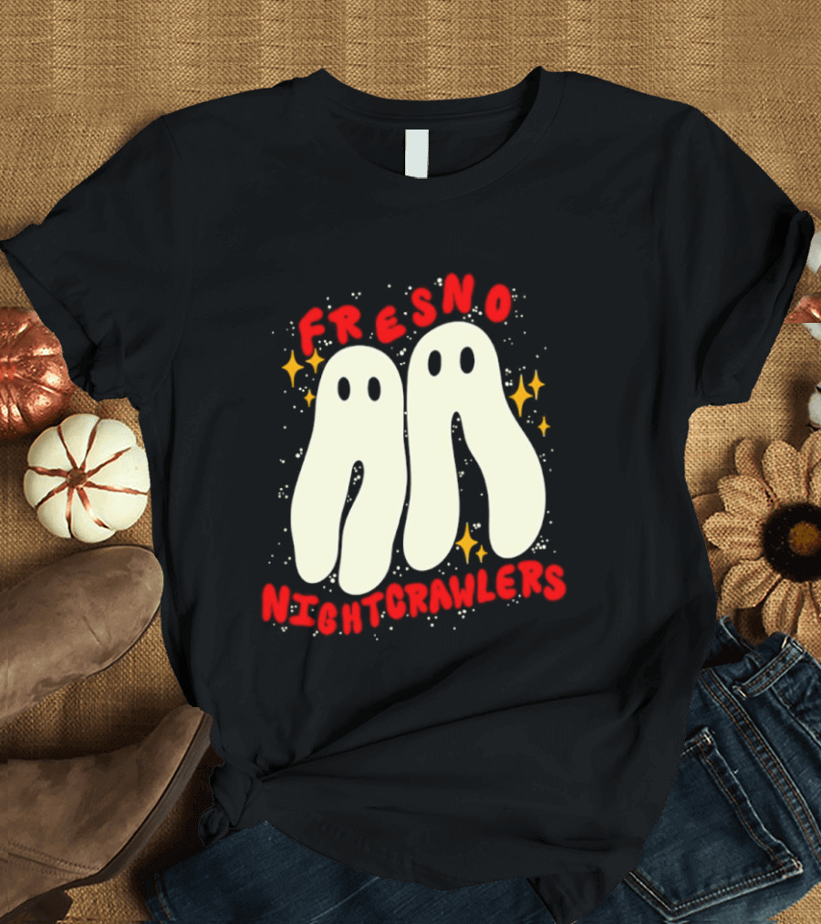 Fresno Nightcrawlers Ghost Legends Bright Starry Spirits T-Shirt