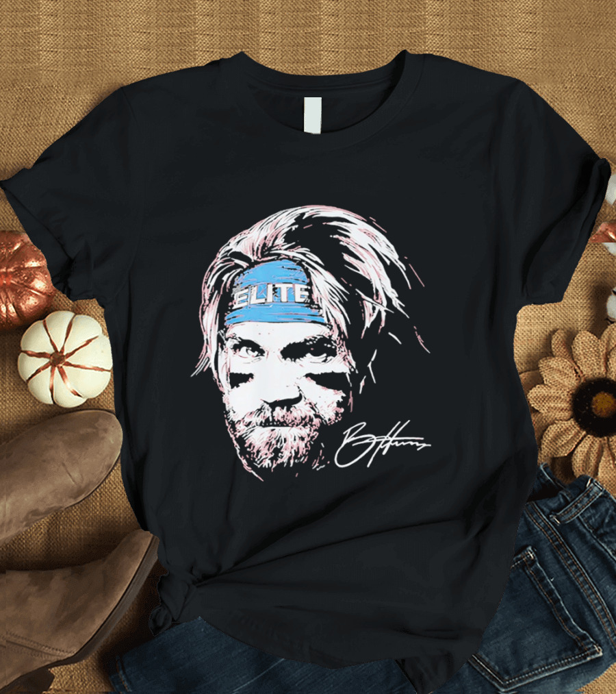 Bryce Harper Elite Iconic Philadelphia Baseball Legend Signature Look T-Shirt