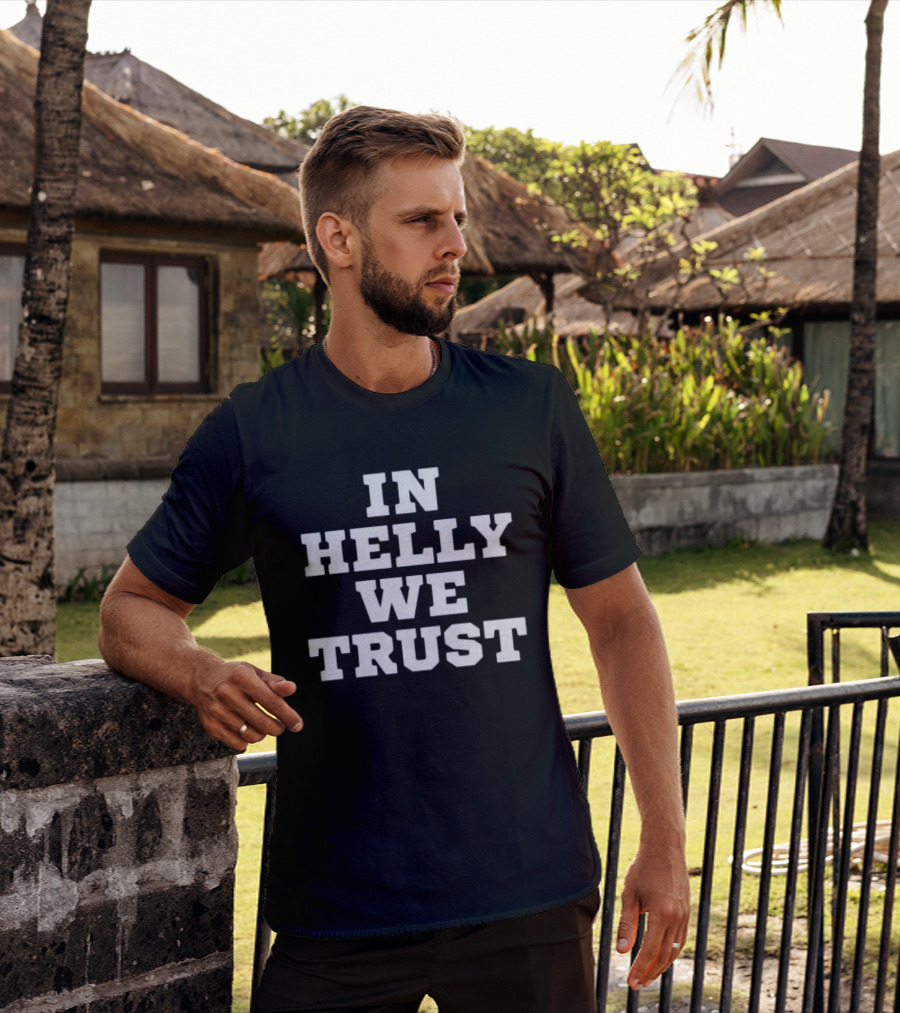In Helly We Trust Team USA Connor Hellebuyck T-Shirt