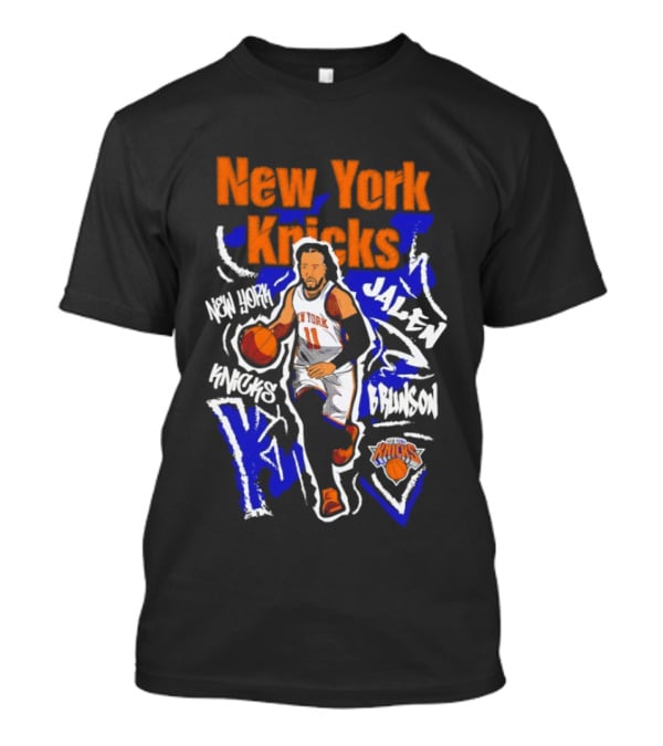 New York Knicks Jalen Brunson Player 11 Chalked Up T-Shirt