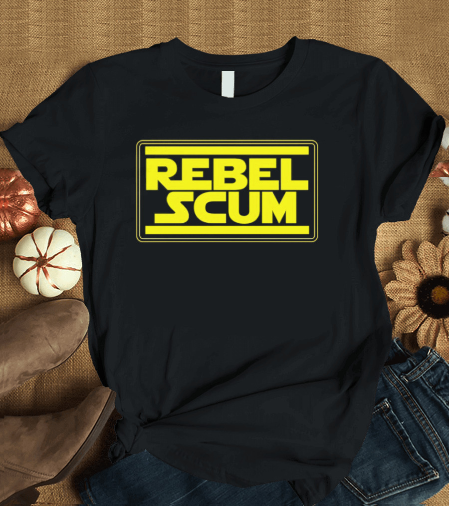Rebel Scum Star Wars Inspired Yellow T-Shirt