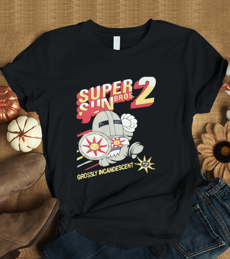 Super Sun Bros 2 Grossly Incandescent Knight Adventure T-Shirt
