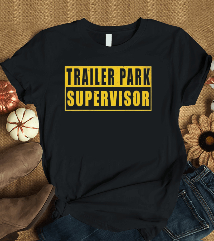 Trailer Park Supervisor Vintage Yellow Grunge T-Shirt