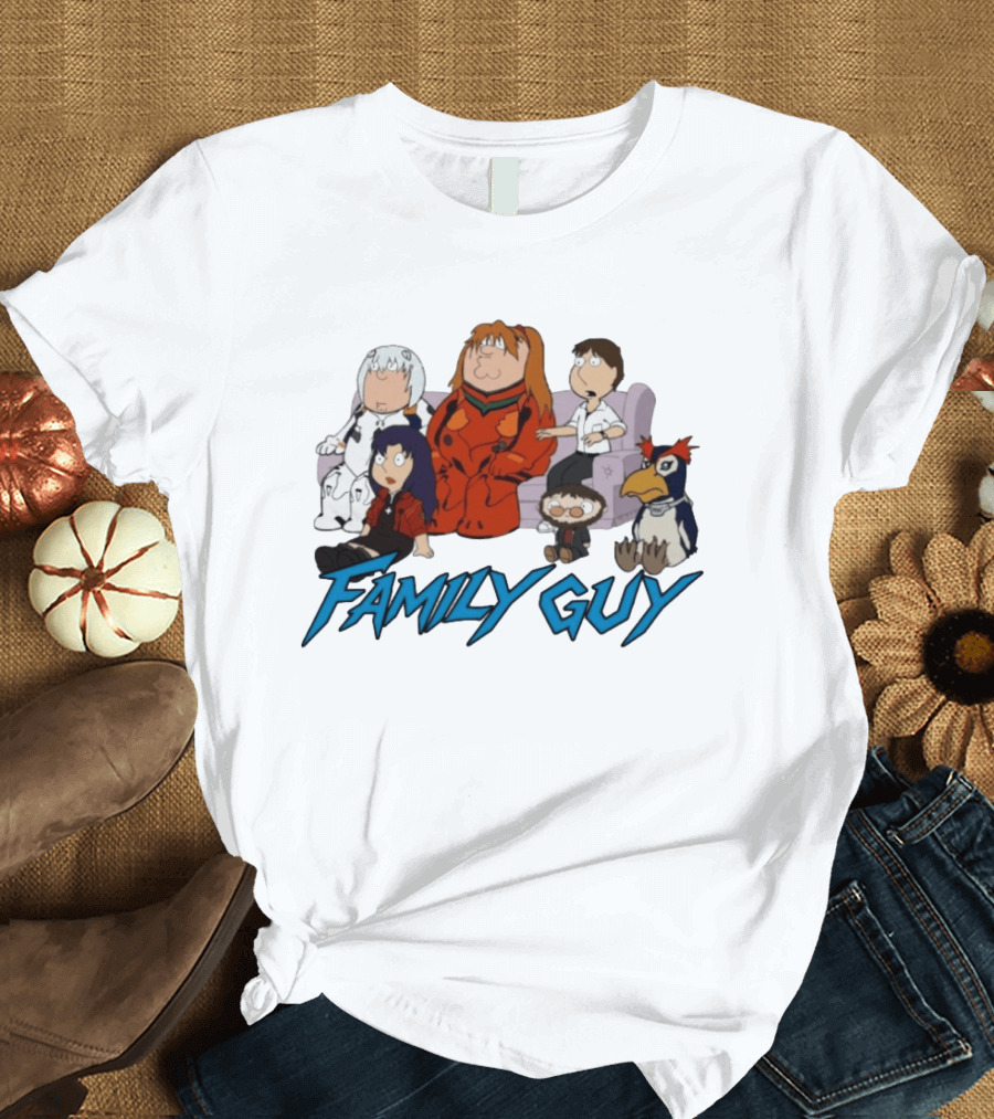 Family Guy Characters Anime T-Shirt