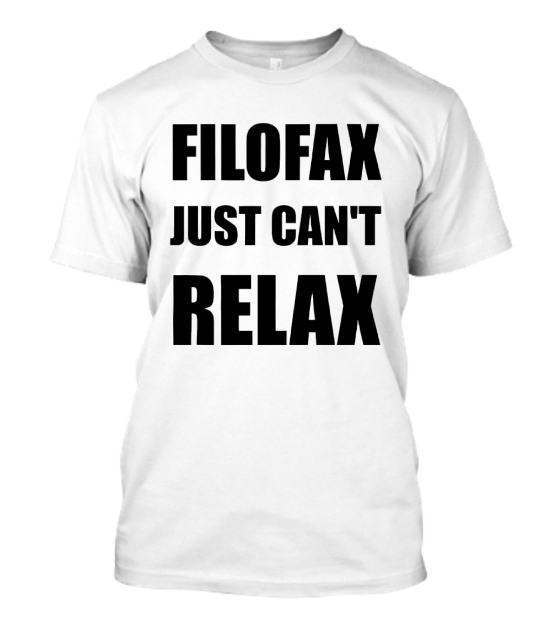 FILOFAX Just Can't Relax T-Shirt