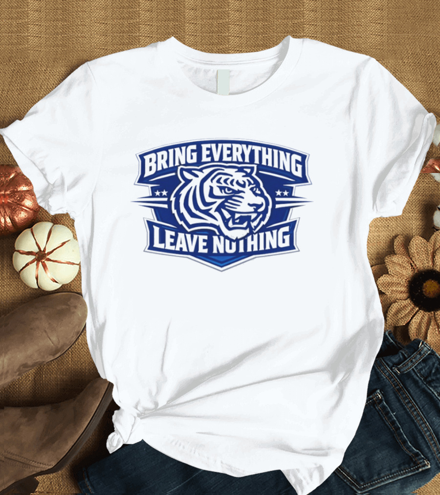 Bring Everything Leave Nothing Tiger T-Shirt