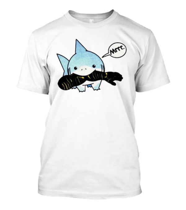 Jeff The Land Shark Mrrr Thunderbolts Eating Arm T-Shirt
