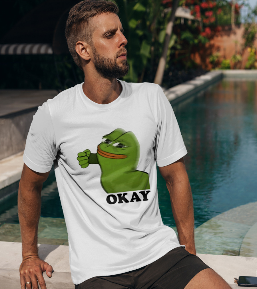 Okay Pepe Frog Punching Nazis Kid T-Shirt