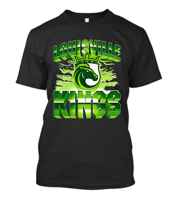 Louisville Kings Green Shield Horse T-Shirt