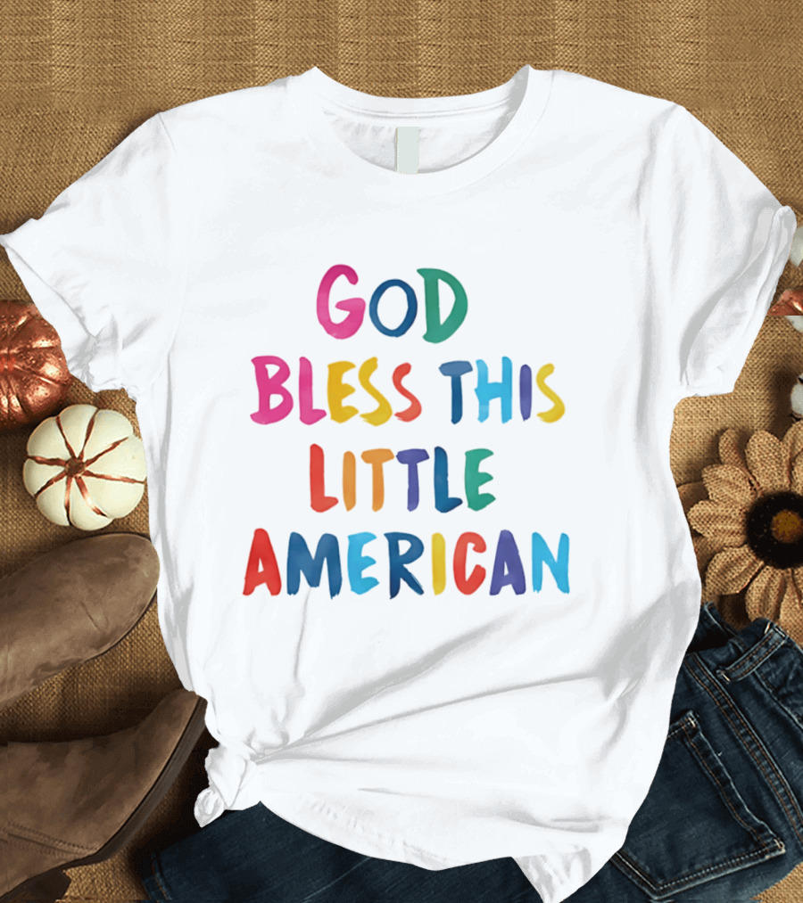God Bless This Little American T-Shirt