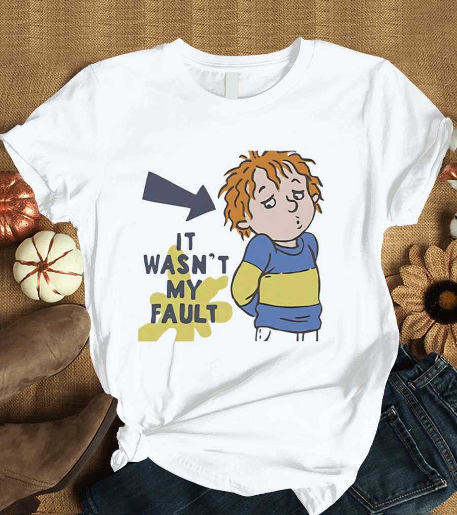 Horrid Henry It Wasn't My Fault Cartoon Character Kids Humor T-Shirt