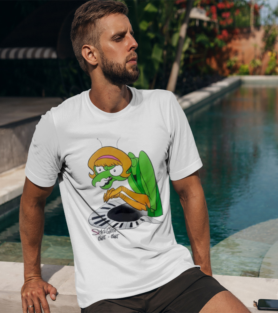 Space Ghost Coast To Coast Zorak Playing Piano T-Shirt