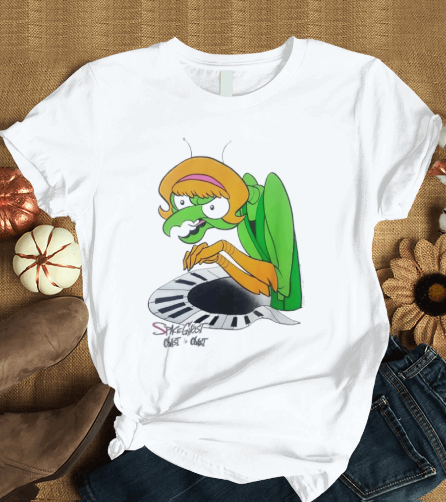 Space Ghost Coast To Coast Zorak Playing Piano T-Shirt