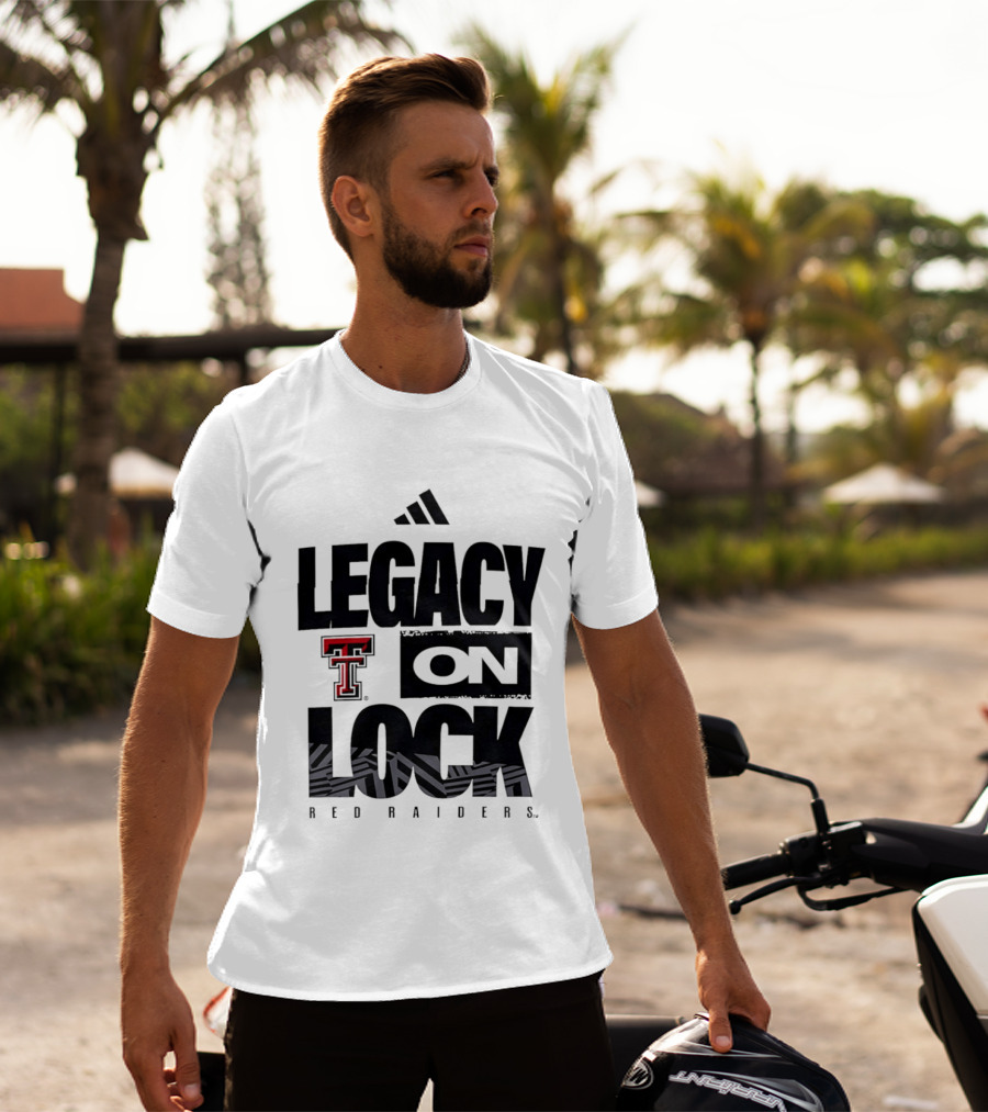 Texas Tech Red Raiders Legacy On Lock Adidas T-Shirt