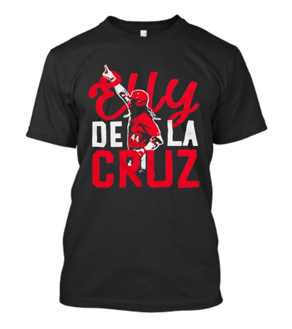 Elly De La Cruz Cincinnati Reds 44 Handcrafted Superstar T-Shirt