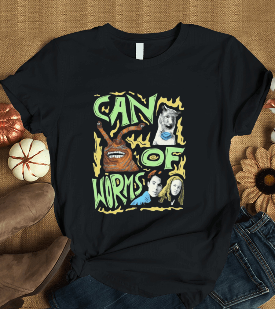 Can Of Worms 1999 Disney Channel Science Fiction Comedy Aliens And Characters T-Shirt