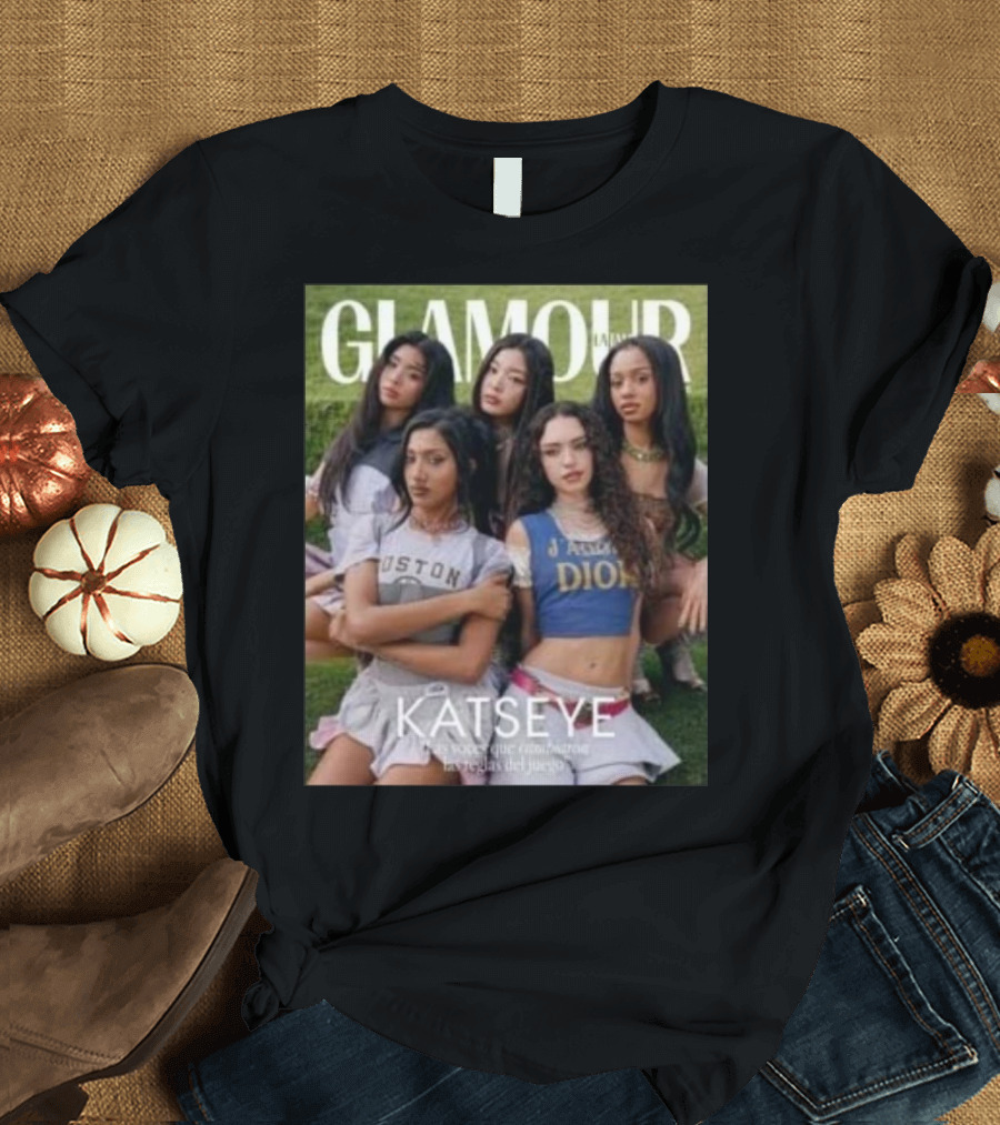 Glamour Latinoamérica Katseye Dior Boston Style Cover T-Shirt
