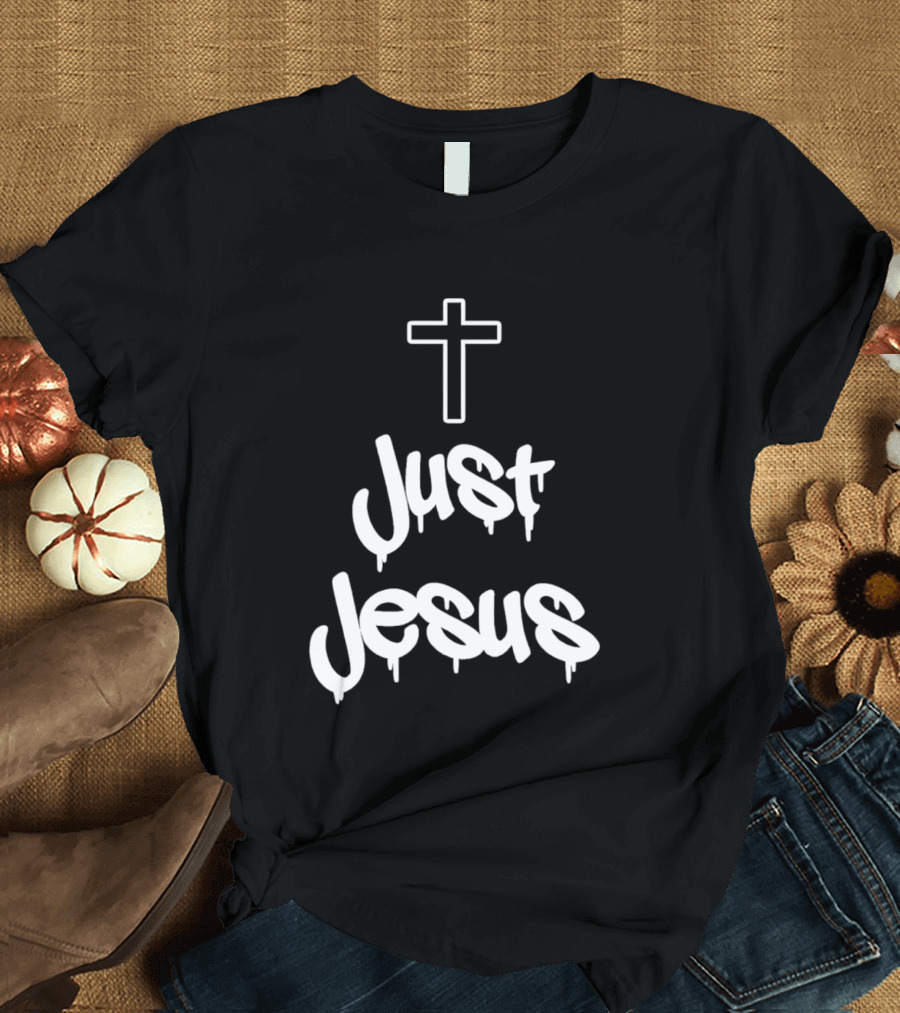 Charles Kiely Just Jesus Cross T-Shirt