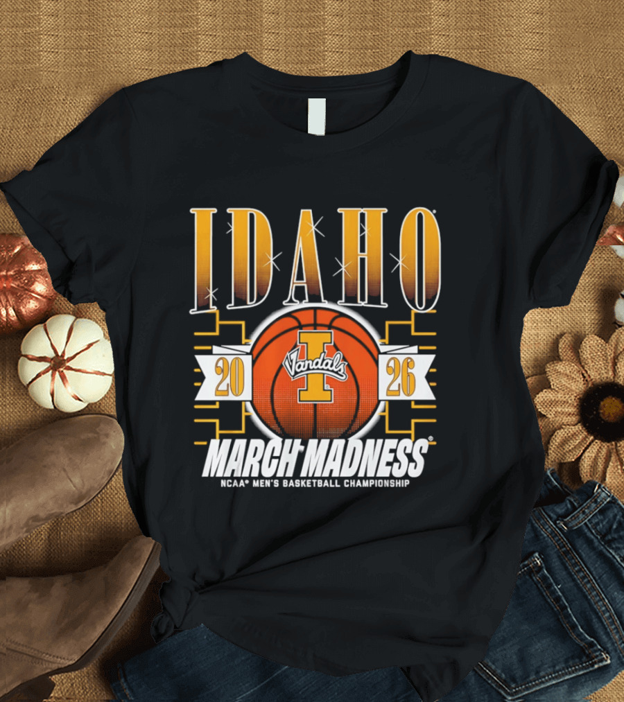 Idaho Vandals 2026 NCAA Men's Basketball Championship March Madness T-Shirt