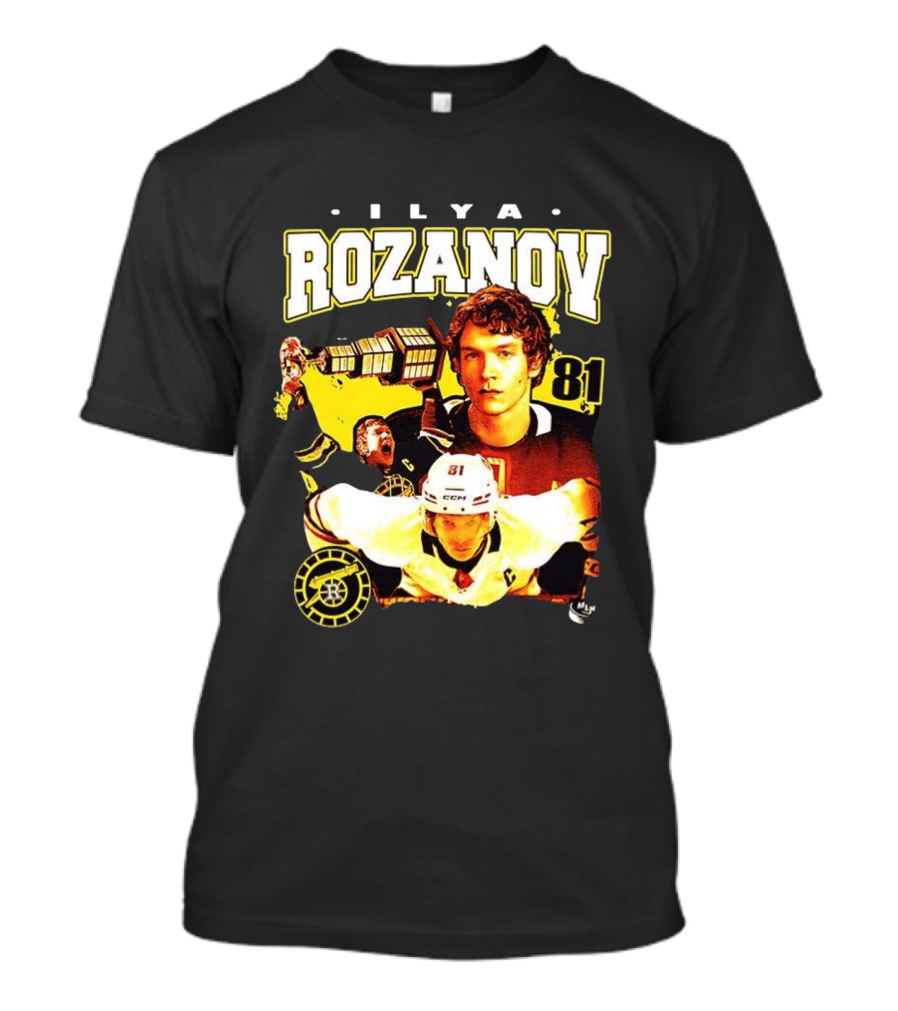 Ilya Rozanov MLH Heated Rivalry Number 81 Mega Hockey T-Shirt