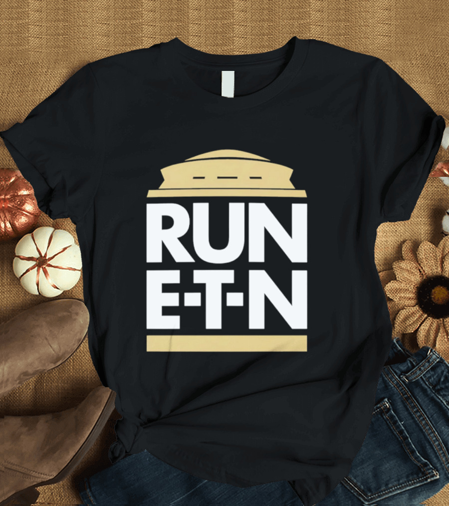 New Orleans Saints Run ETN Stadium Motif T-Shirt