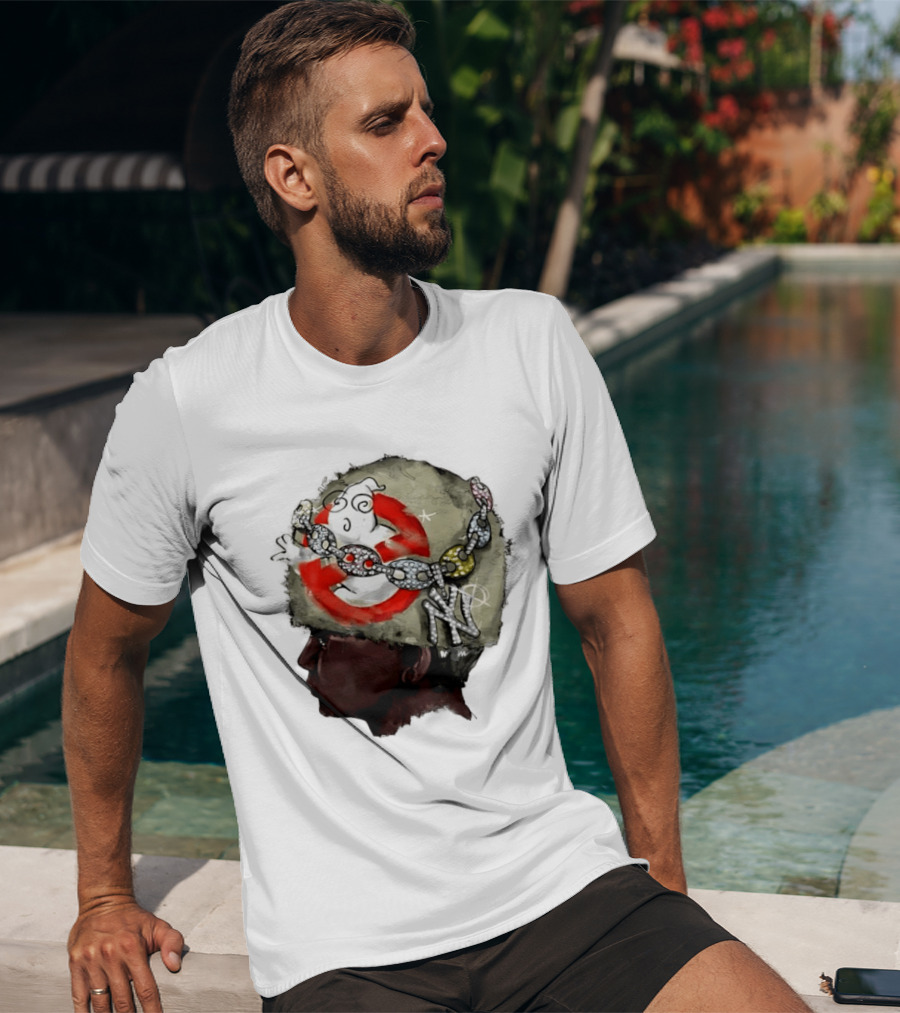 Swag Stealer Album Ghostbusters Chain Art NY Yankees T-Shirt