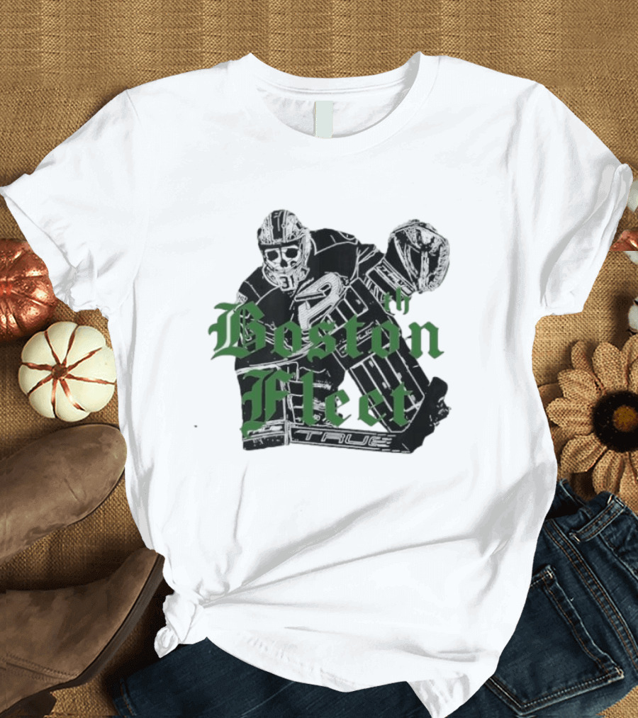 Aerin Frankel Boston Fleet PWHL Skeleton Goalie T-Shirt