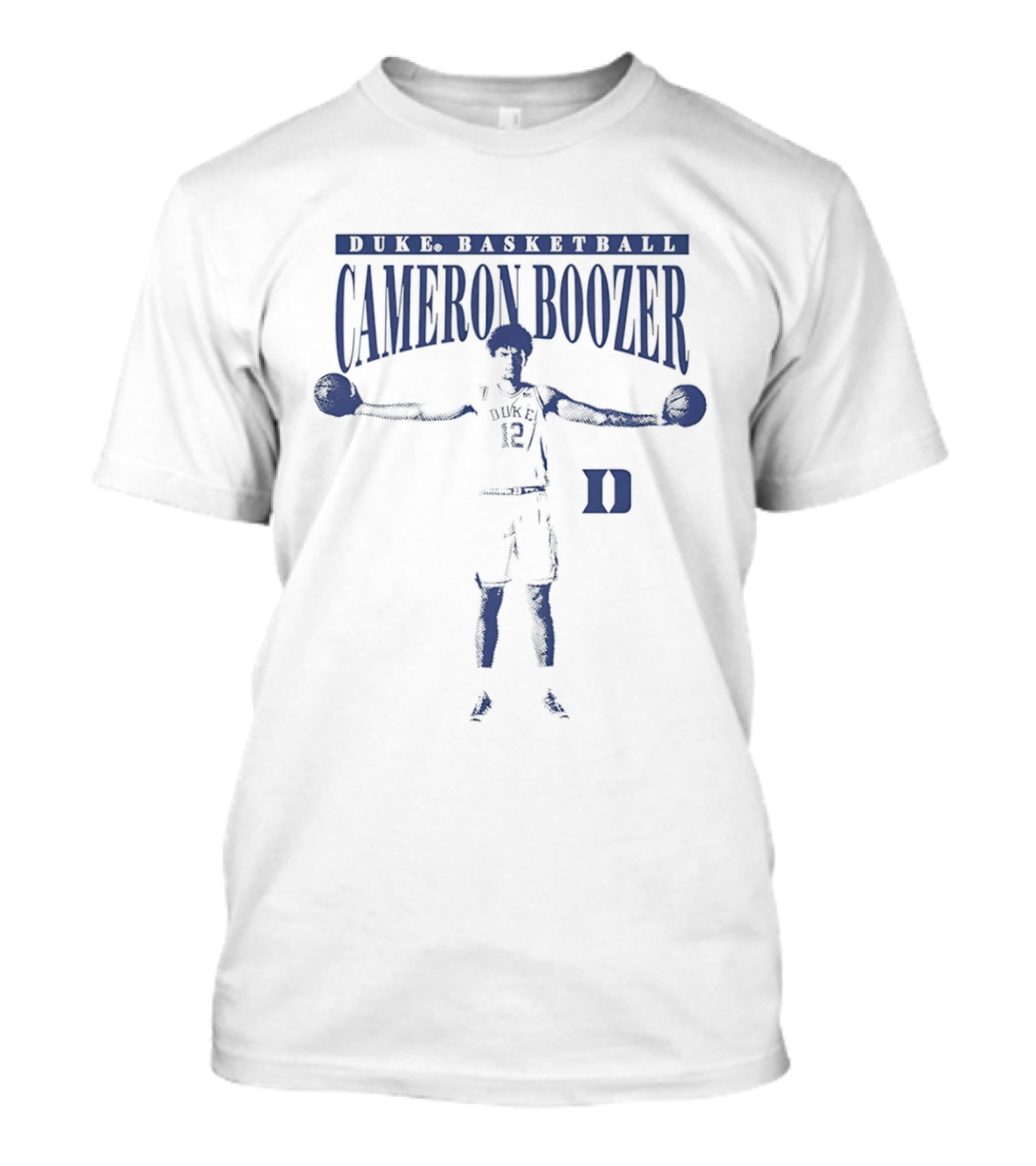 Cameron Boozer Duke Basketball NCAA Blue Devils T-Shirt