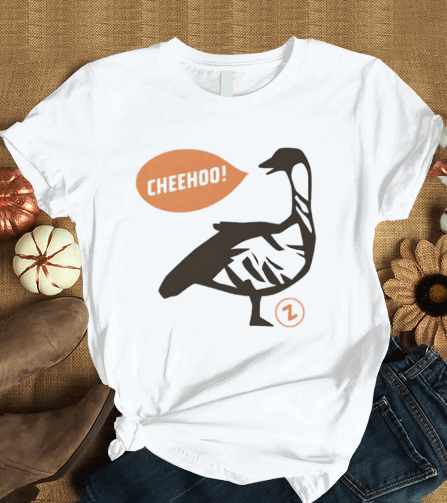 Chee Hoo Hawaiian Nene Bird Zippy's Restaurants T-Shirt