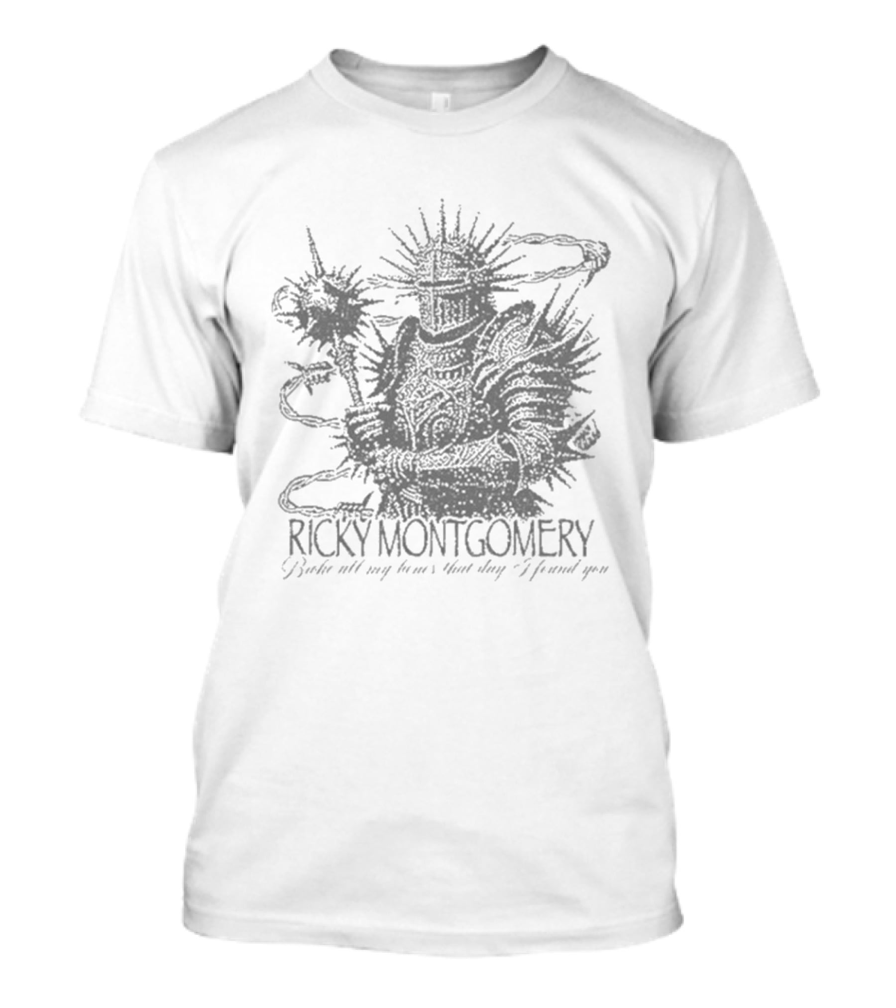 Ricky Montgomery Broke All My Bones That Day I Found You Knight Statue T-Shirt