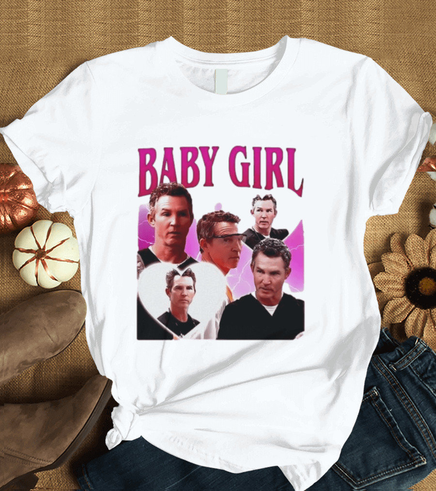 BABY GIRL Dr. Jack Abbot Collage Fashion Trend T-Shirt