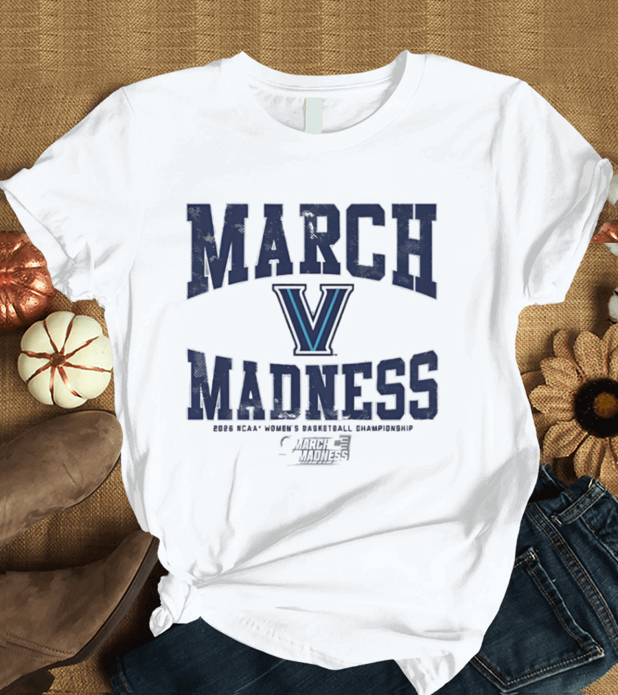 2026 Villanova Wildcats March Madness NCAA Women's Basketball Championship T-Shirt