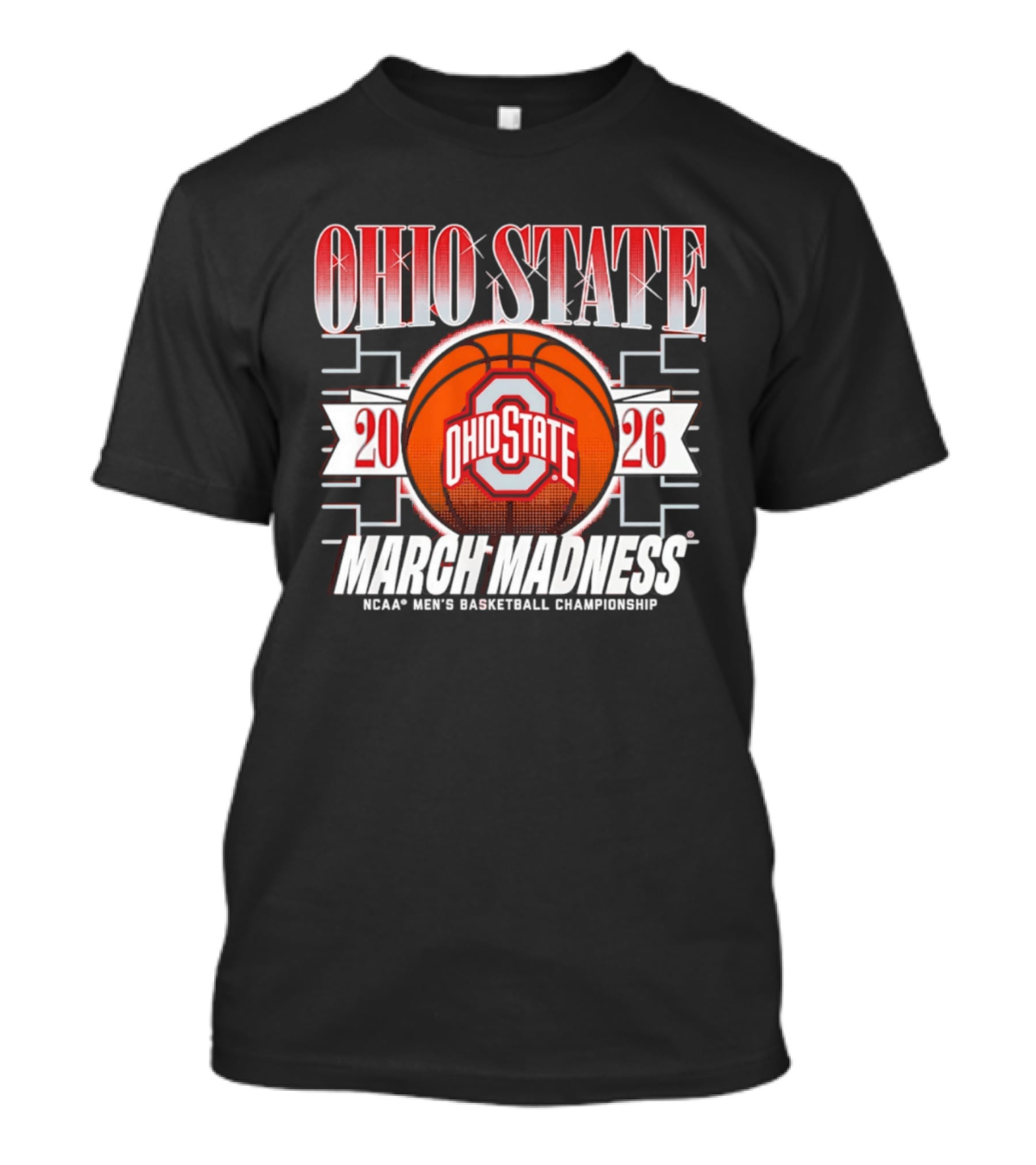 Ohio State Buckeyes 2026 March Madness NCAA Men's Basketball Championship T-Shirt