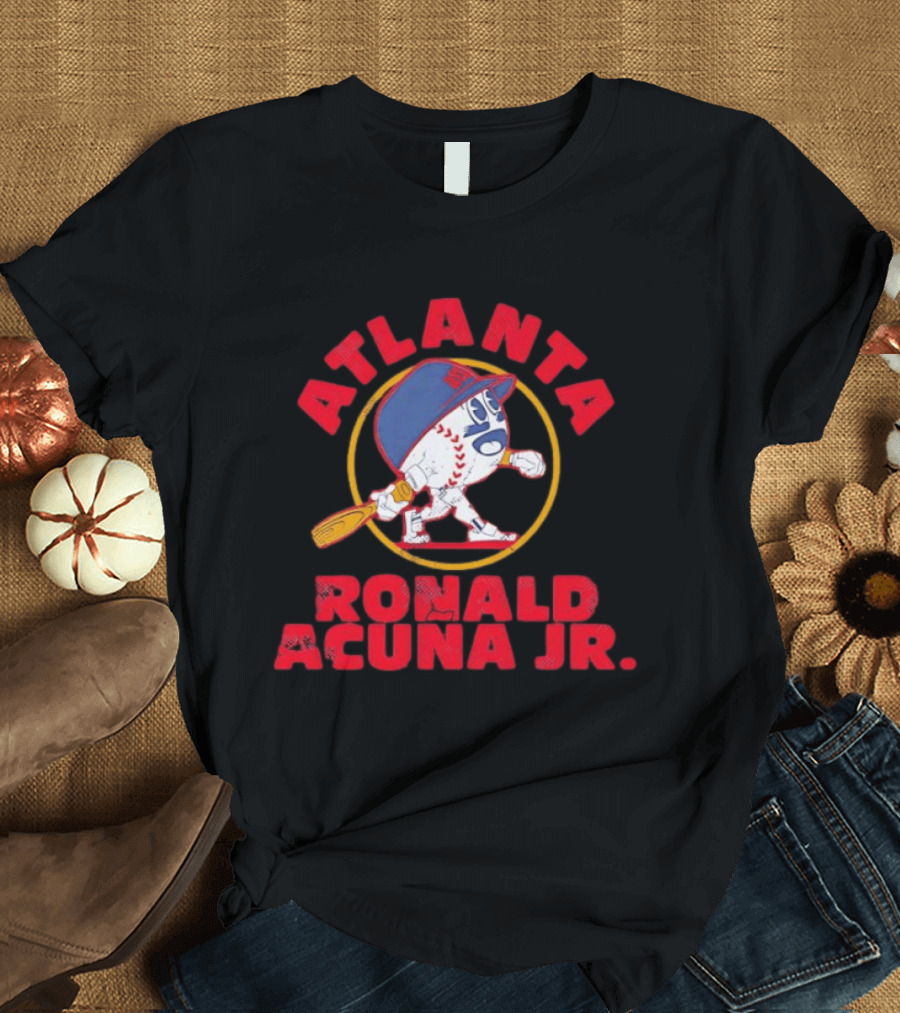 Atlanta Ronald Acuña Jr Baseball Buddy MLB Braves T-Shirt