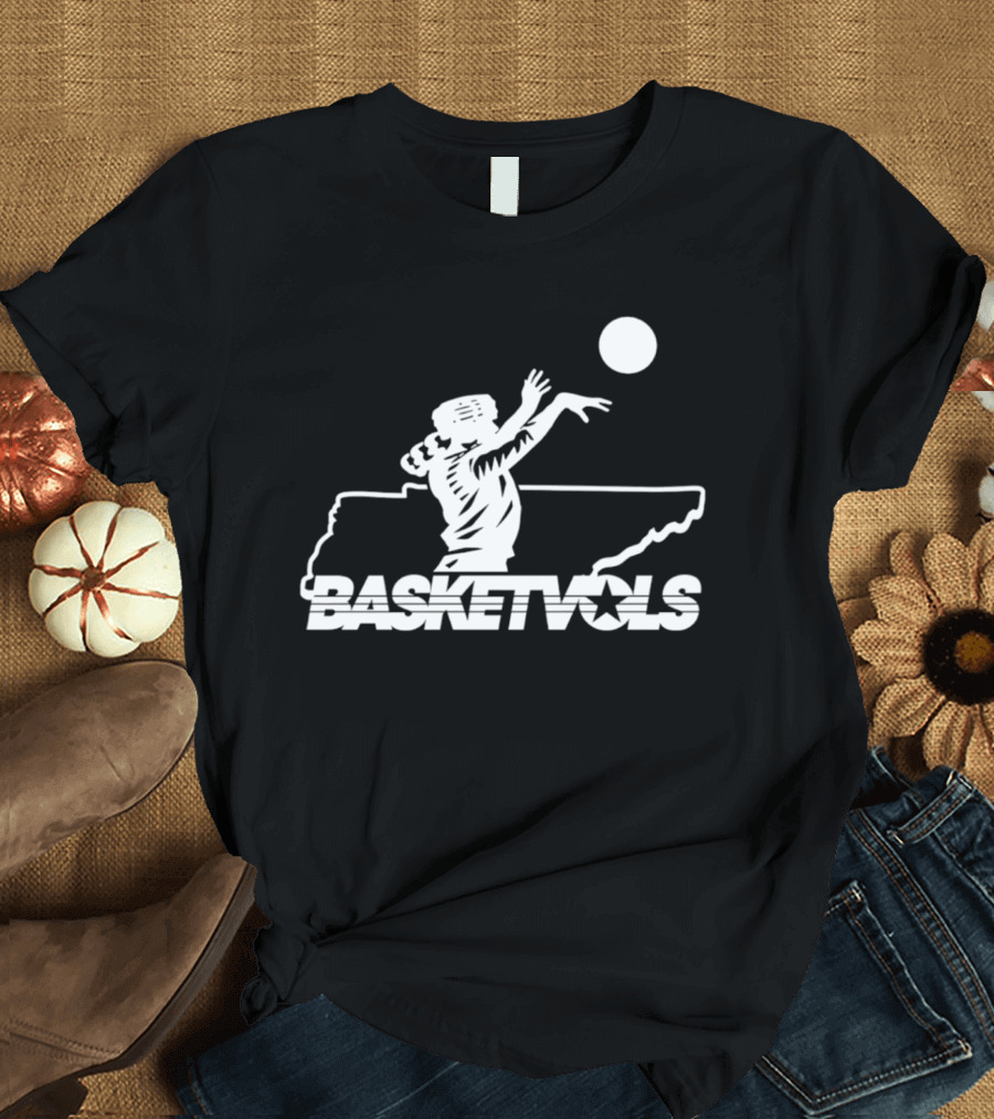 Tennessee Jumpshot Basketvols Basketball Player T-Shirt