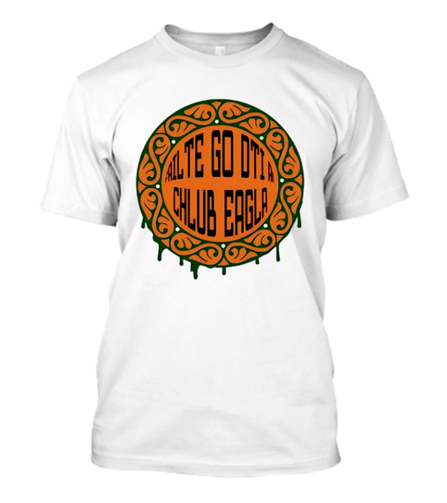 Failte Go Dti An Chlub Eagla Irish Welcome Celtic T-Shirt