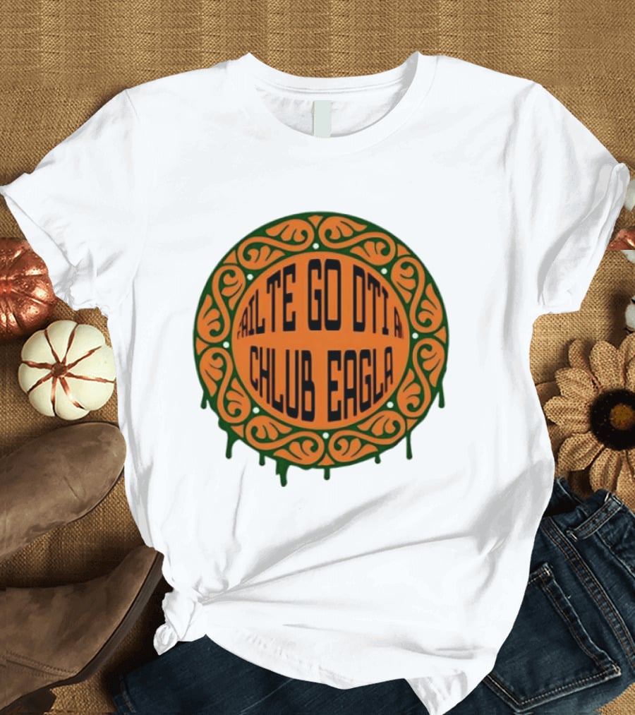 Failte Go Dti An Chlub Eagla Irish Welcome Celtic T-Shirt