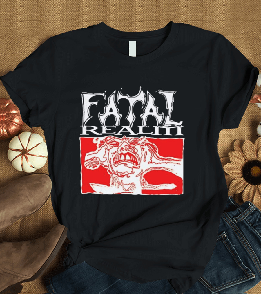 Fatal Reality Horror Scream T-Shirt