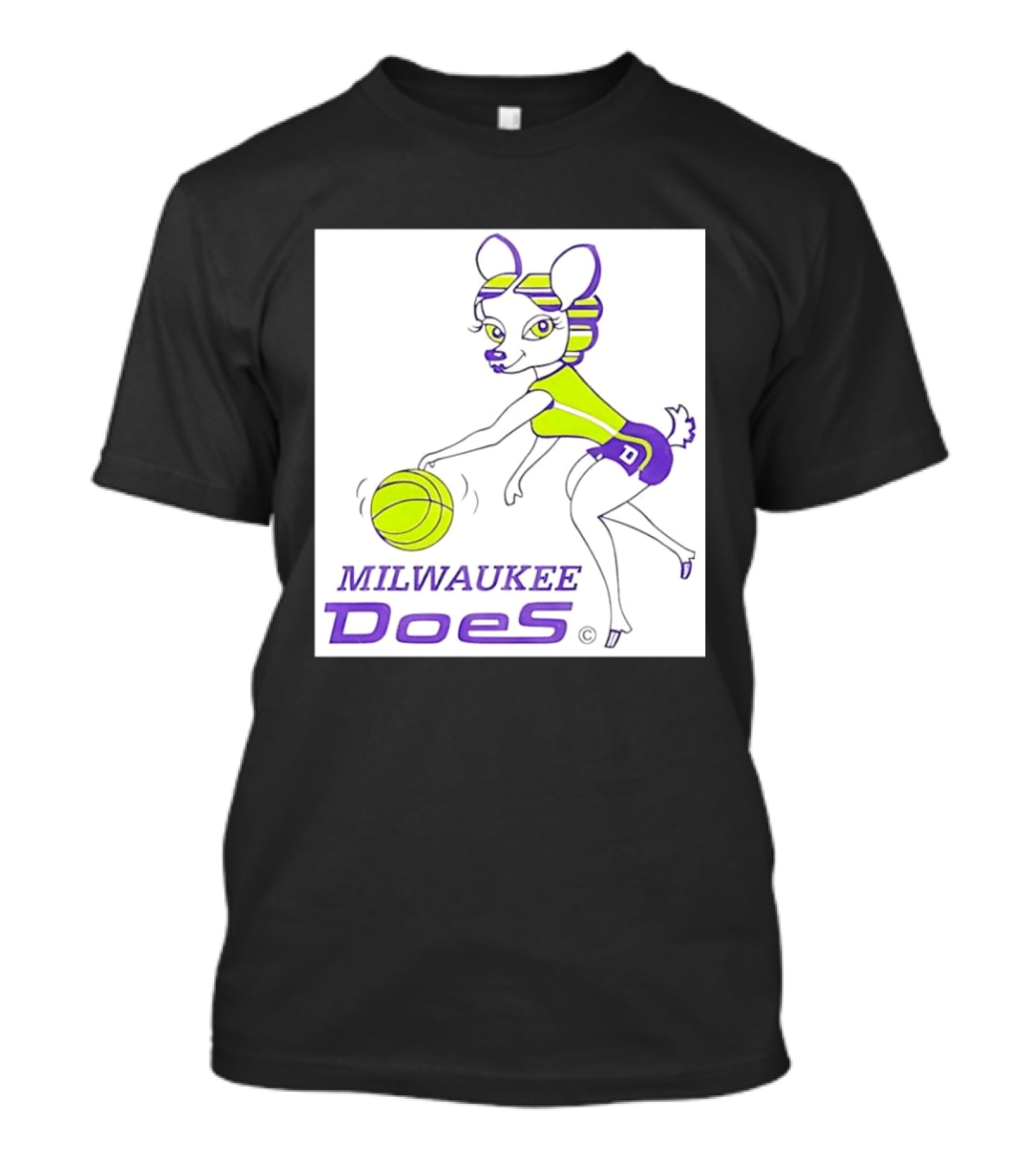 Milwaukee Does WPBL Vintage Basketball T-Shirt