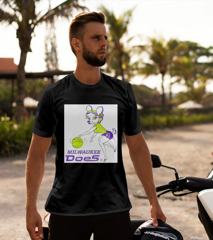 Milwaukee Does WPBL Vintage Basketball T-Shirt