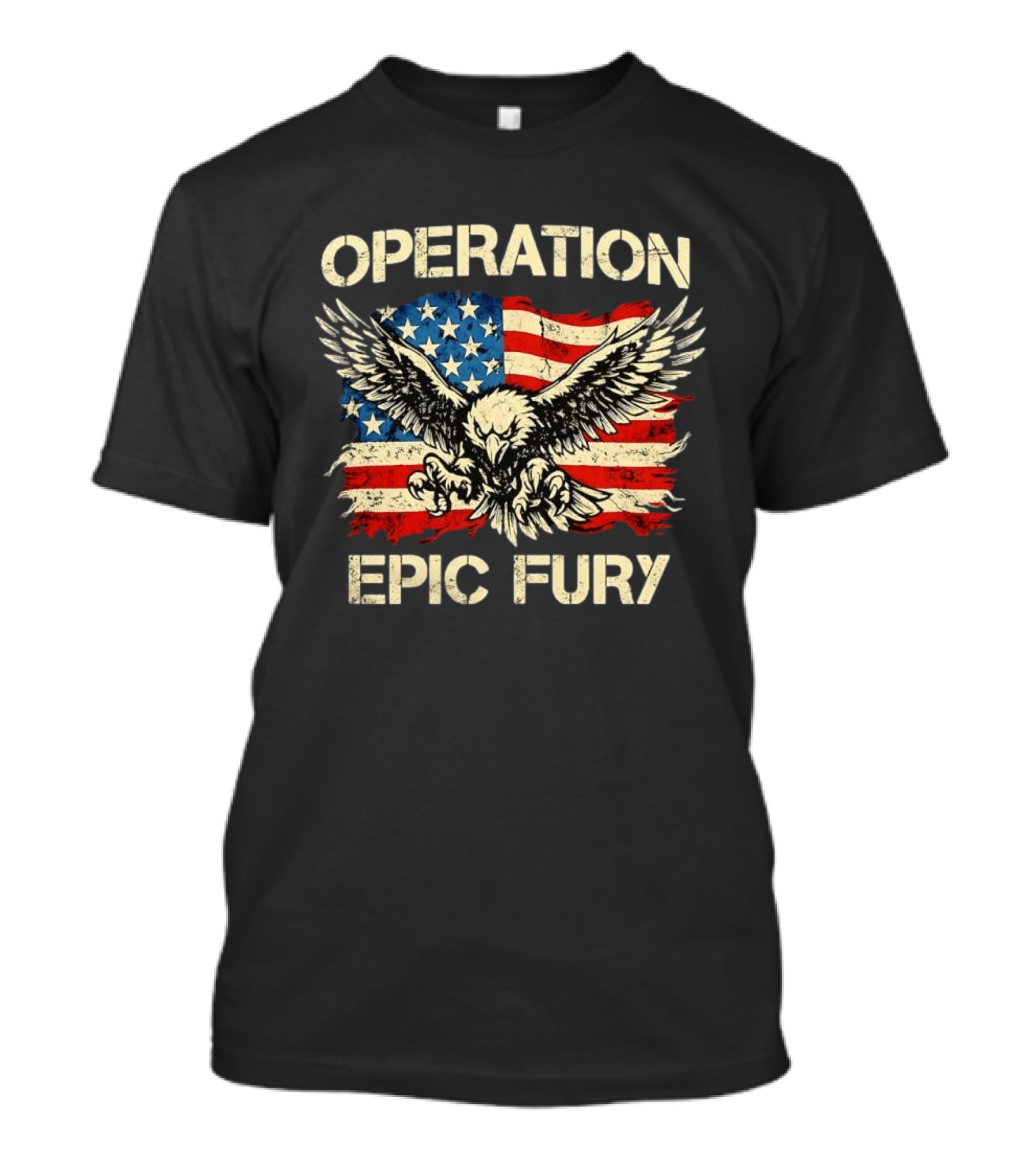 Operation Epic Fury Eagle US Flag American Pride T-Shirt