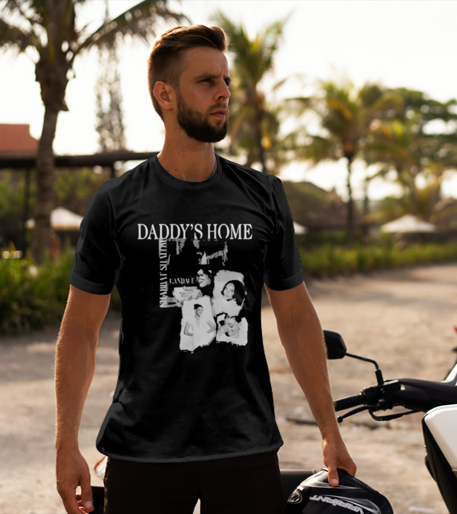 Daddy's Home Shabbat Shalom Family Moments T-Shirt