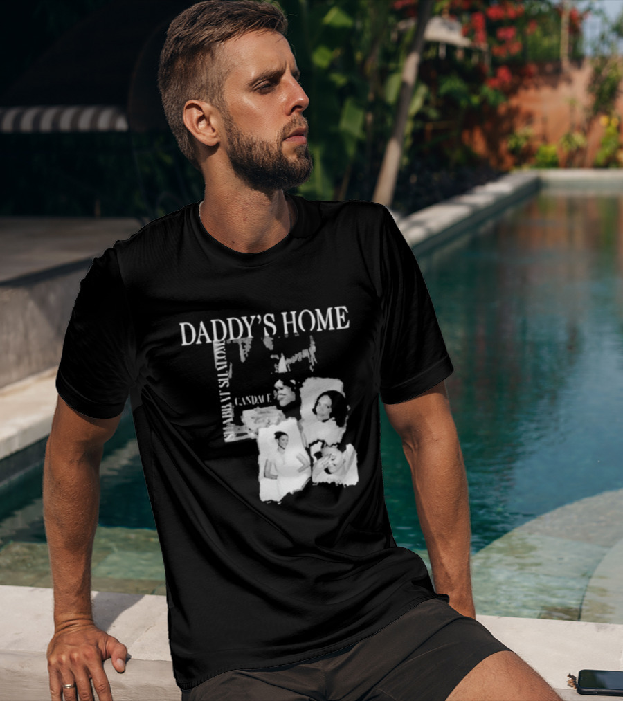 Daddy's Home Shabbat Shalom Family Moments T-Shirt