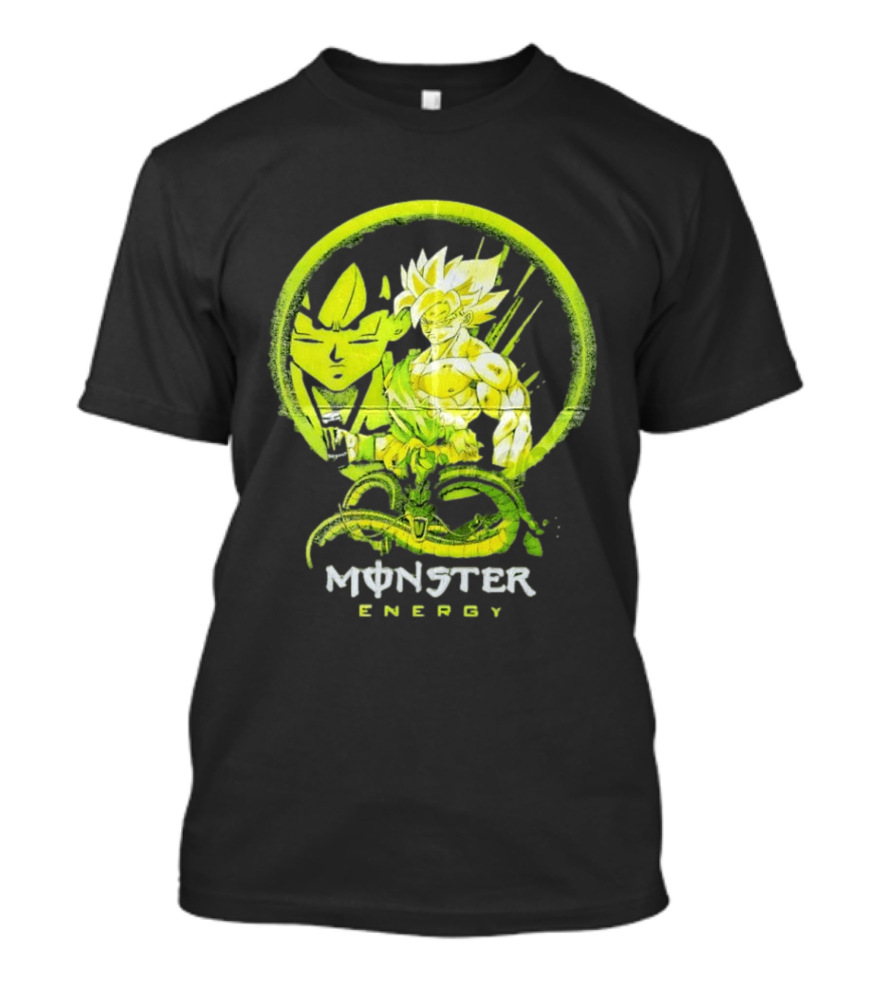Songoku Dragon Ball Monster Energy Shenron Fusion T-Shirt