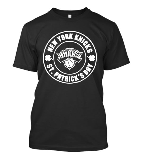 New York Knicks St Patrick's Day Shamrock Celebration T-Shirt