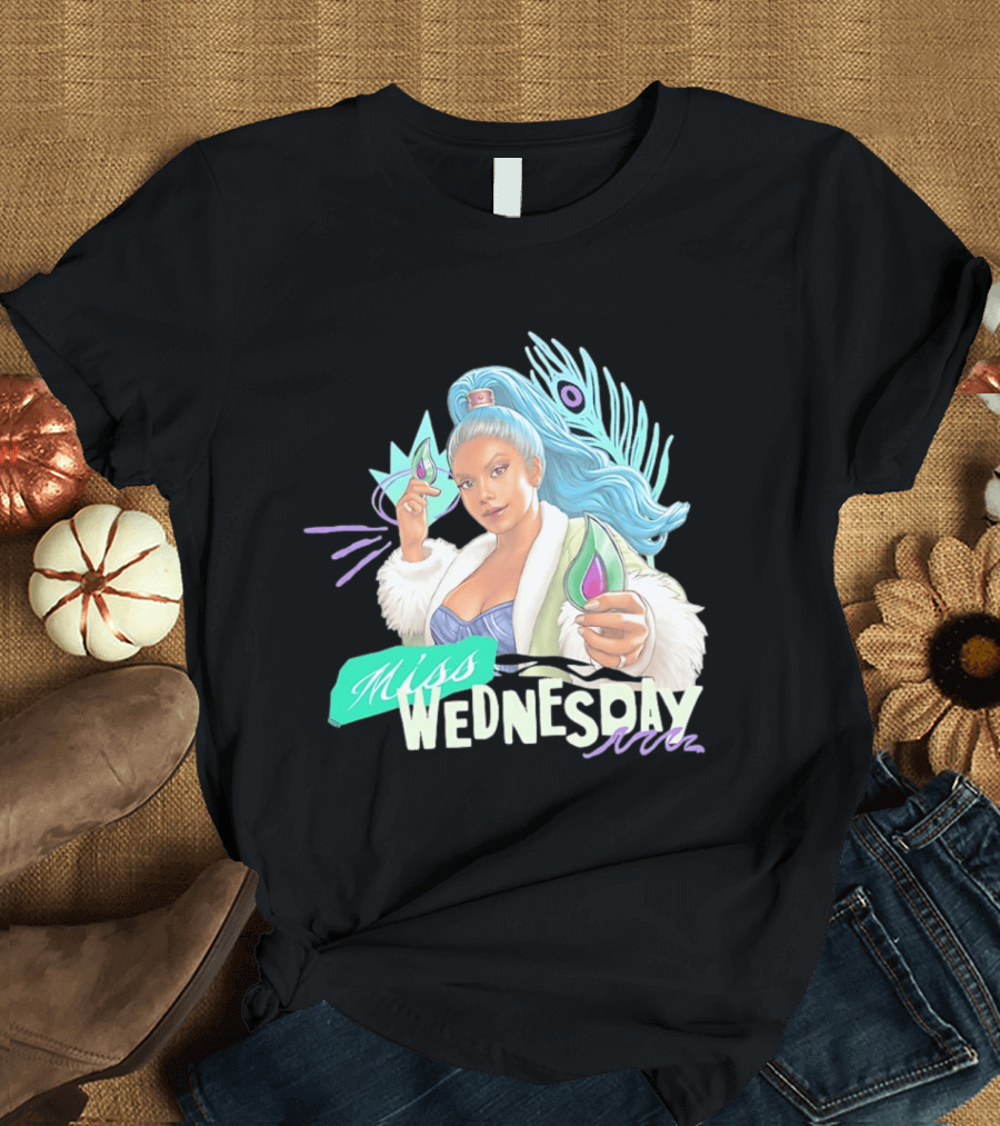 Miss Wednesday One Piece Live Action Charithra Chandran T-Shirt