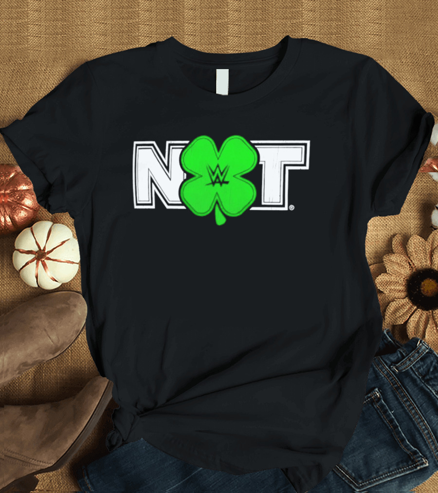 St Patrick's Day NXT Shamrock Clover T-Shirt